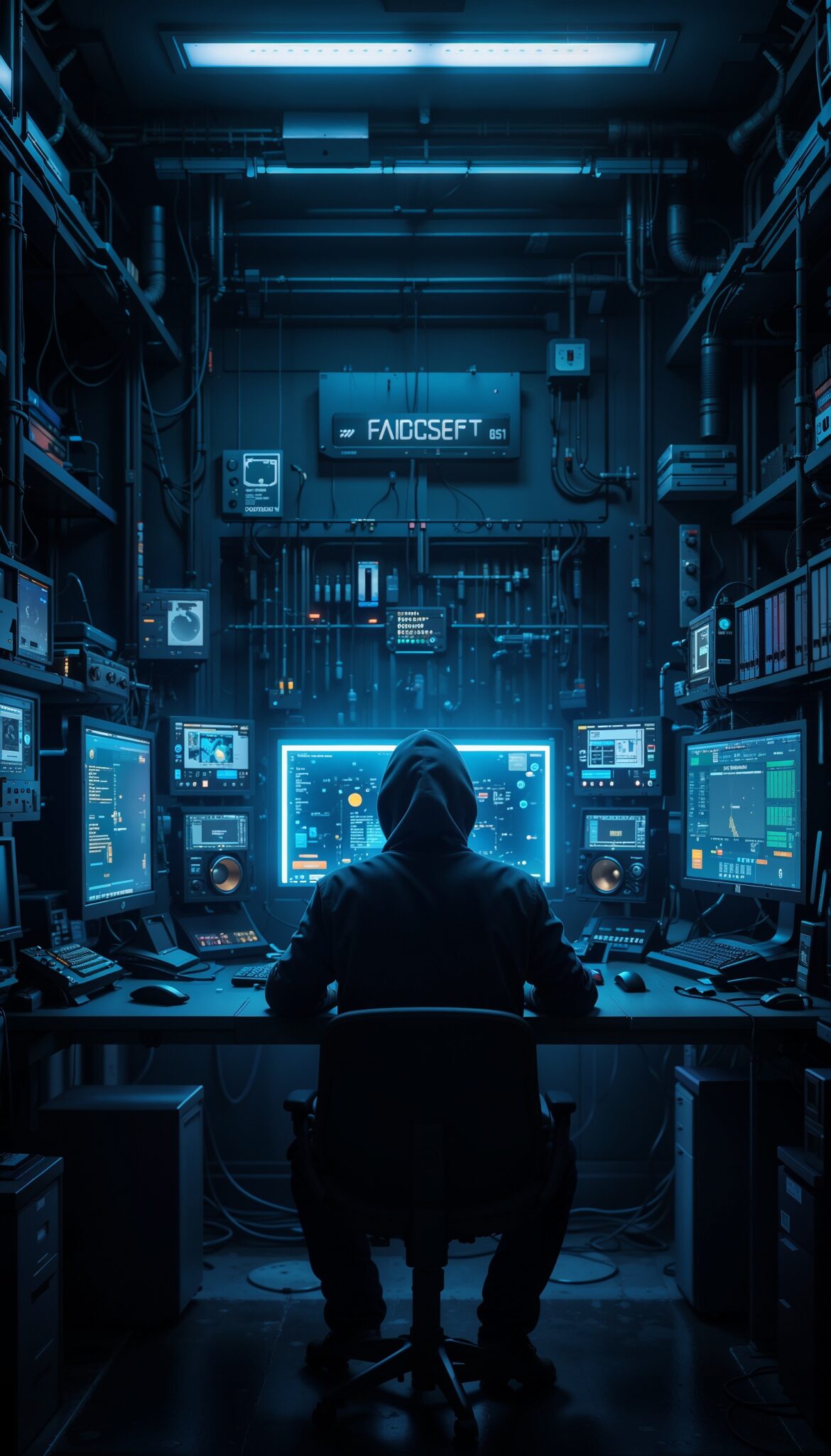 Hacker_Futuristic_Lab_Glowing_Holographic_Screens_Wires_Dark_Tech_Aesthetic_mobile_phone_wallpaper_HD