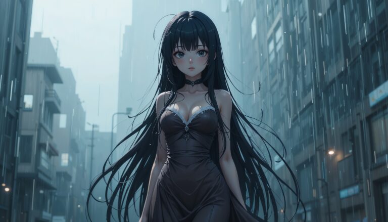 Anime_Girl_With_Long_Wet_Hair_On_Bridge_In_Rain_With_Heartbroken_Eyes_Image_Of_Sad_Anime