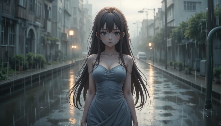 Anime_Girl_With_Long_Wet_Hair_On_Bridge_In_Rain_With_Heartbroken_Eyes_Image_Of_Sad_Anime