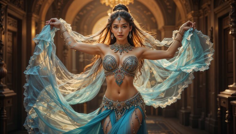 Curvy_Belly_Dancer_Traditional_Dress_Full_Figure_Pose_Hyper_Realistic_4K_Photo_mobile_phone_wallpaper_HD