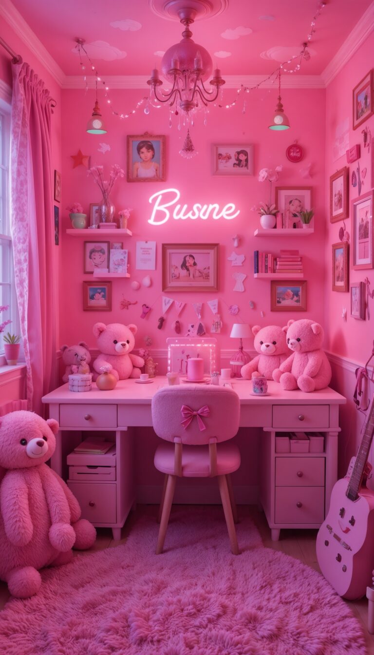 Cute_Pink_Room_With_Plush_Toys_Neon_Lights_And_Aesthetic_Decor_Cozy_Girly_Vibe_mobile_phone_wallpaper_HD_Best_Wallpapers_for_Girls