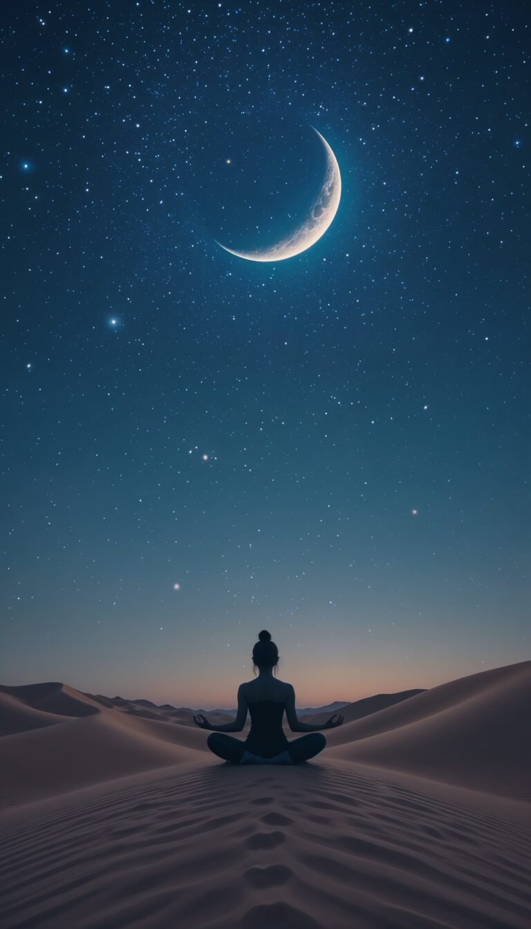 Starry_Desert_Night_With_Girl_Meditating_Under_Crescent_Moon_Peaceful_And_Spiritual_Aesthetic_mobile_phone_wallpaper_HD_Best_Wallpapers_for_Girls