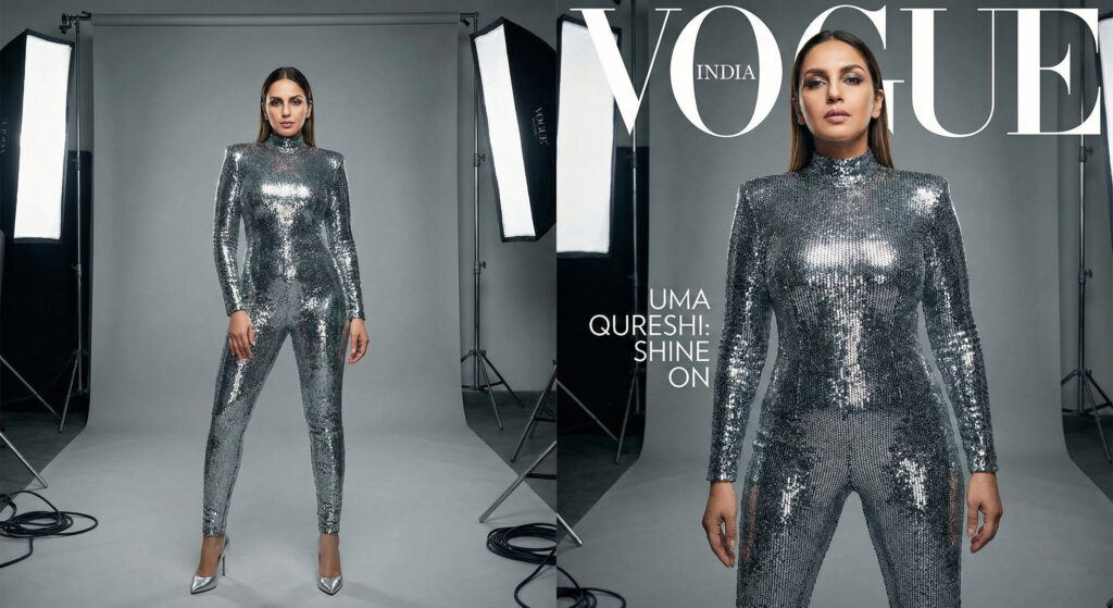 hot Huma Qureshi Stuns in Sequin Bodysuit