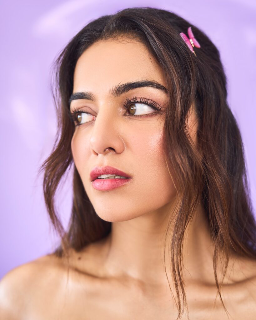 BHooth bangla actress wamiqa gabbi elegant purple outfit photos