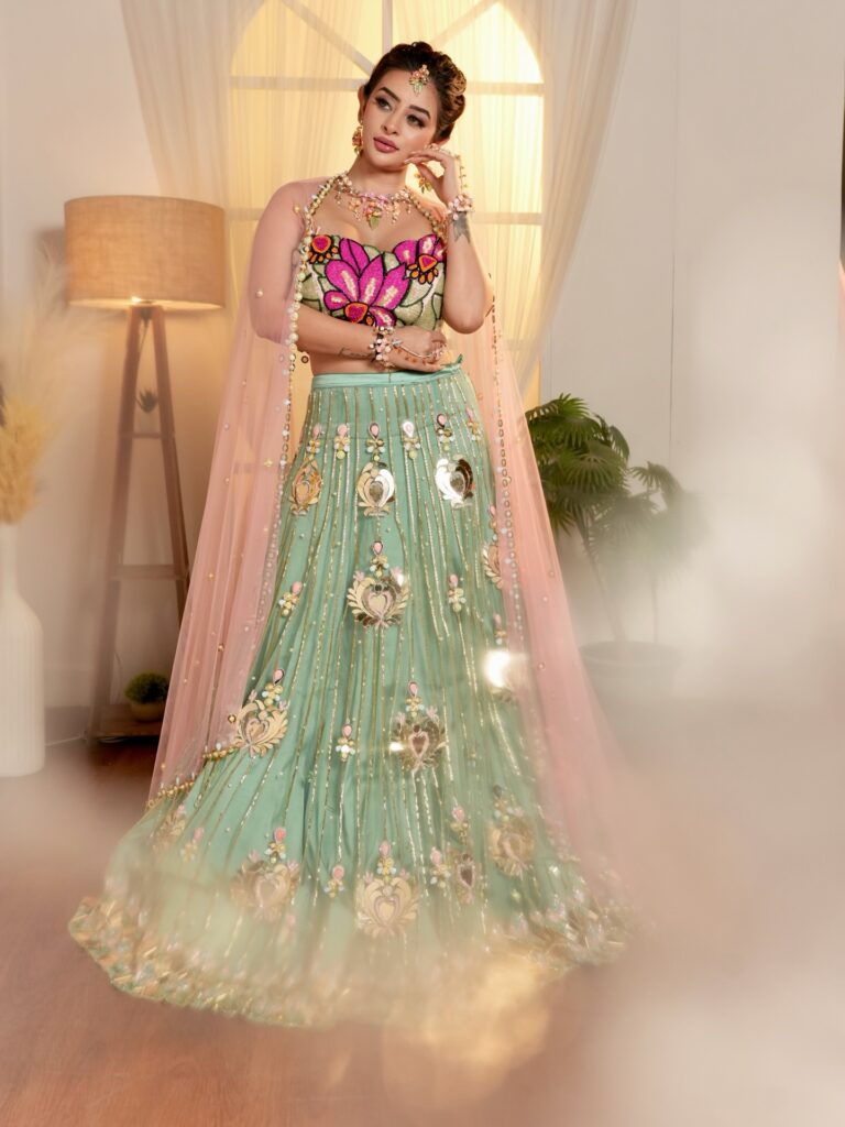 ankita dave glamorous lehenga look hd 15
