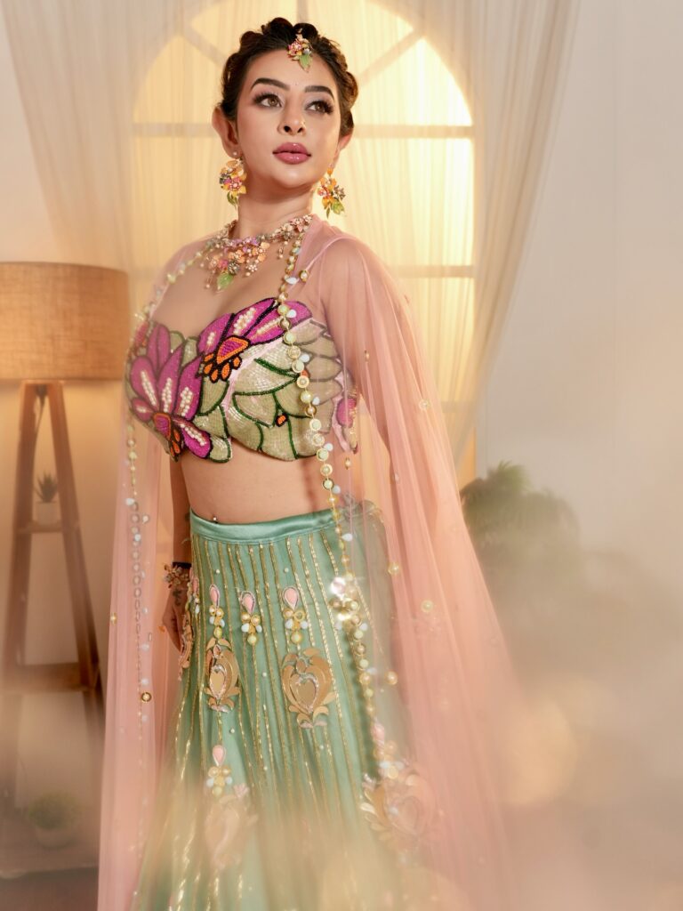 ankita dave traditional lehenga photoshoot hd 0 5